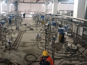 塔側攪拌裝置現場